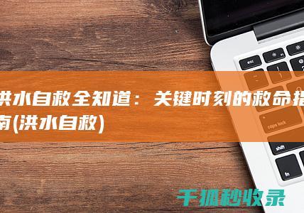洪水自救全知道：关键时刻的救命指南 (洪水 自救)