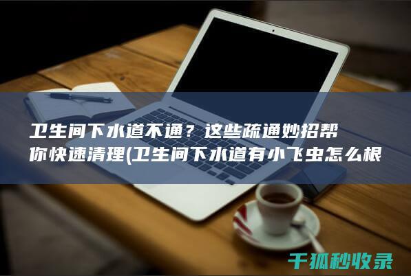 卫生间下水道不通？这些疏通妙招帮你快速清理 (卫生间下水道有小飞虫怎么根除)