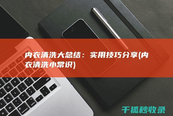 内衣清洗大总结：实用技巧分享 (内衣清洗小常识)