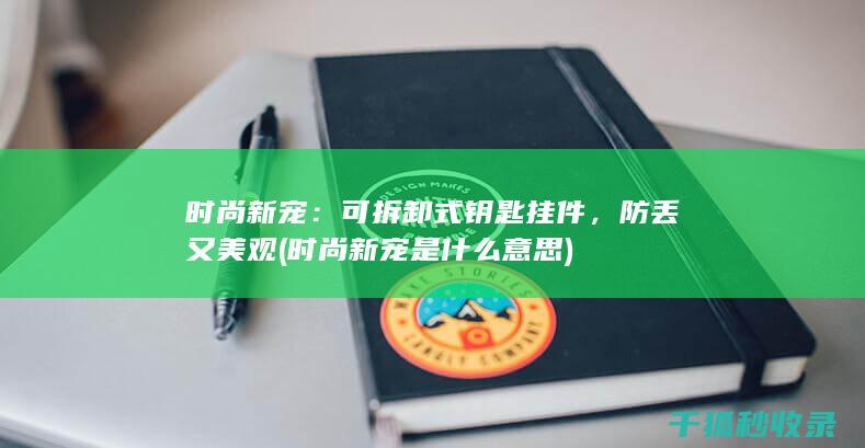 时尚新宠：可拆卸式钥匙挂件，防丢又美观 (时尚新宠是什么意思)