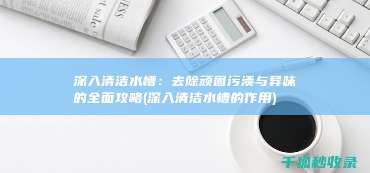 深入清洁水槽：去除顽固污渍与异味的全面攻略 (深入清洁水槽的作用)