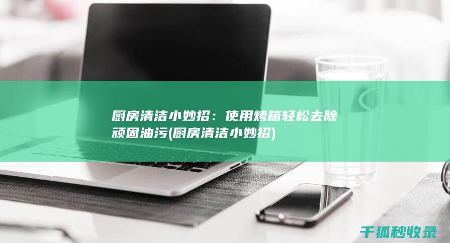 厨房清洁小妙招：使用烤箱轻松去除顽固油污 (厨房清洁小妙招)