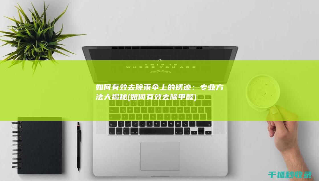 如何有效去除雨伞上的锈迹：专业方法大揭秘 (如何有效去除甲醛)