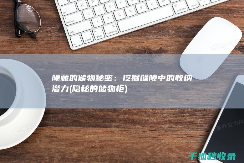 隐藏的储物秘密：挖掘缝隙中的收纳潜力 (隐秘的储物柜)