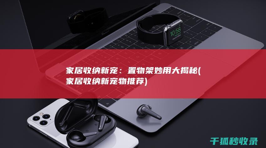 家居收纳新宠：置物架妙用大揭秘 (家居收纳新宠物推荐)