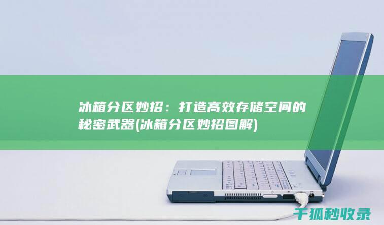 冰箱分区妙招：打造高效存储空间的秘密武器 (冰箱分区妙招图解)
