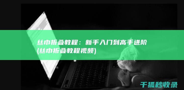 丝巾折叠教程：新手入门到高手进阶 (丝巾折叠教程视频)