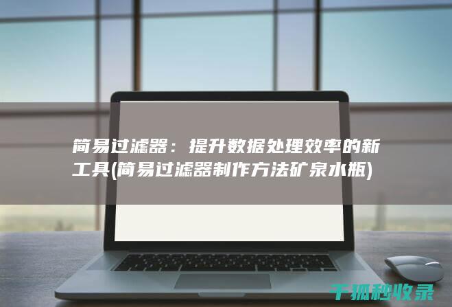 简易过滤器：提升数据处理效率的新工具 (简易过滤器制作方法矿泉水瓶)
