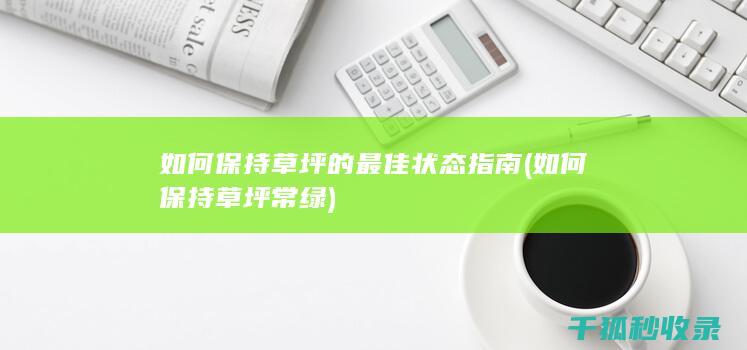 如何保持草坪的最佳状态指南 (如何保持草坪常绿)