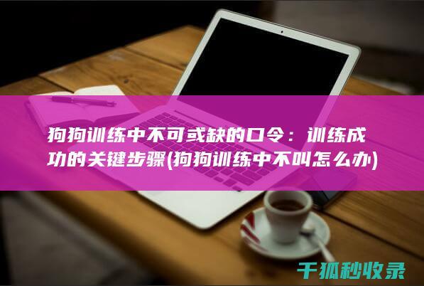 狗狗训练中不可或缺的口令：训练成功的关键步骤 (狗狗训练中不叫怎么办)