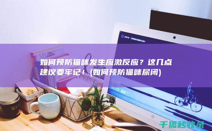 如何预防猫咪发生应激反应？这几点建议要牢记！ (如何预防猫咪尿闭)