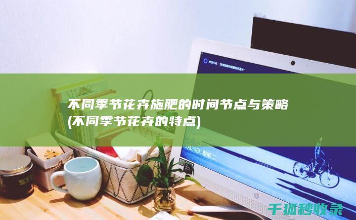 不同季节花卉施肥的时间节点与策略 (不同季节花卉的特点)