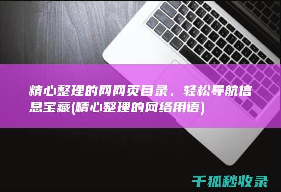 精心整理的网网页目录，轻松导航信息宝藏 (精心整理的网络用语)