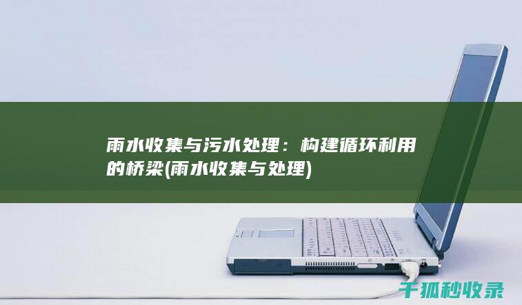 雨水收集与污水处理：构建循环利用的桥梁 (雨水收集与处理)
