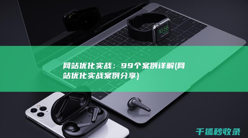 网站优化实战：99个案例详解 (网站优化实战案例分享)