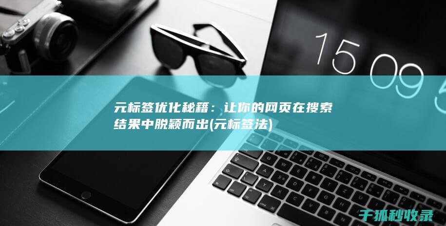 元标签优化秘籍：让你的网页在搜索结果中脱颖而出 (元标签法)